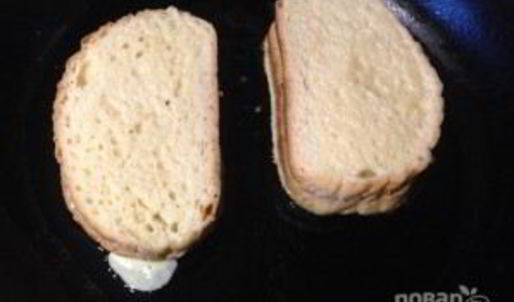 горячий сэндвич с лососем