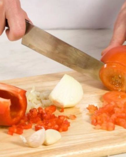 Рецепт картофельного сэндвича с сальсой