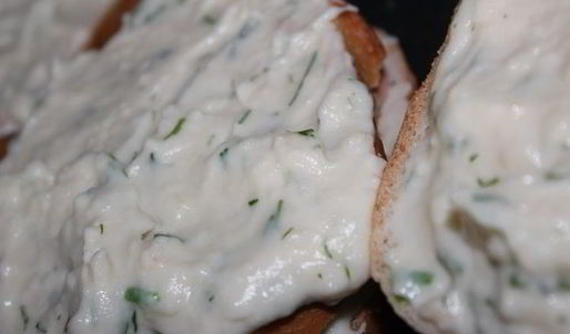 хрустящие сэндвичи с соусом бешамель