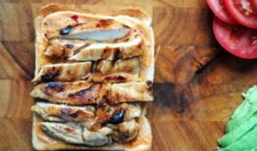 клубный сэндвич с курицей