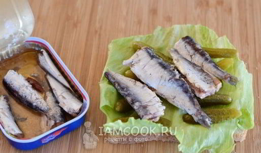 рыбный сэндвич