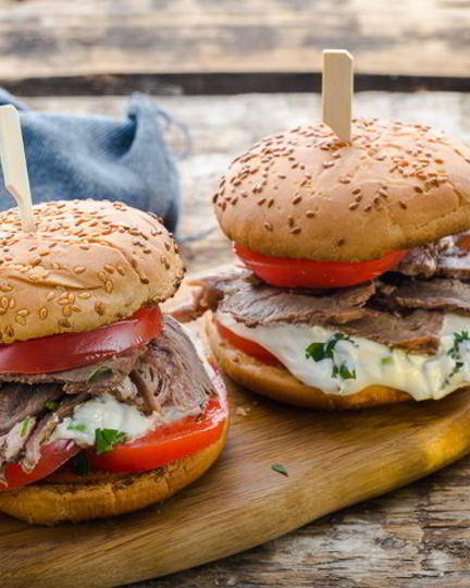 Рецепт сэндвича с бараниной