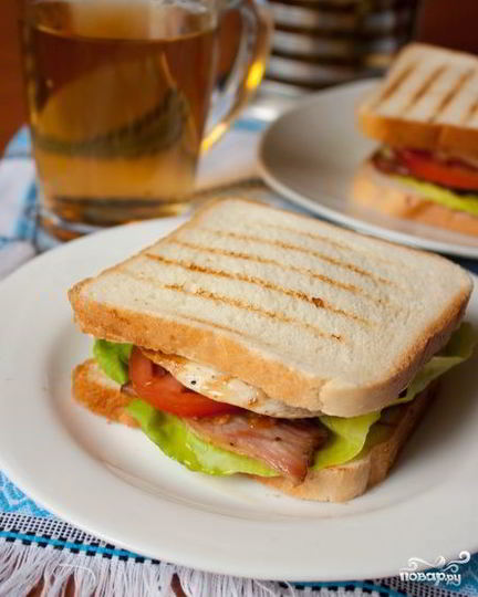 Рецепт сэндвича с индейкой