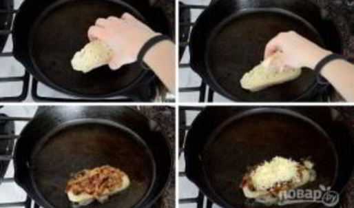 сэндвич с карамелизированным луком