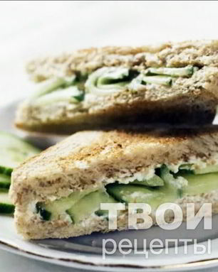 Сэндвич с огурцом по-английски