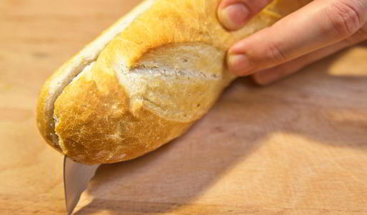 сэндвич с семгой и рукколой