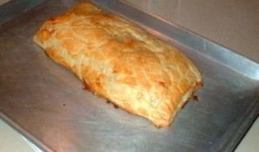 сэндвич с цыпленком, шпинатом и сыром