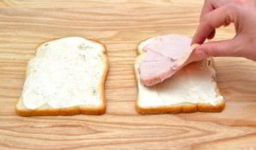 сэндвич с ветчиной