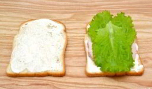 сэндвич с ветчиной