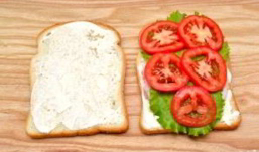 сэндвич с ветчиной