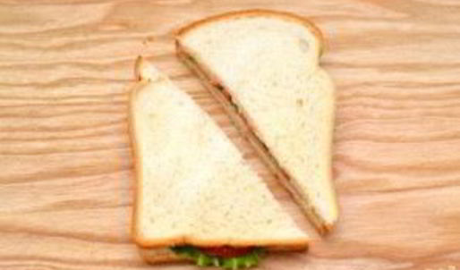 сэндвич с ветчиной