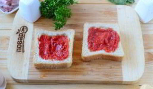 сэндвич в беконе