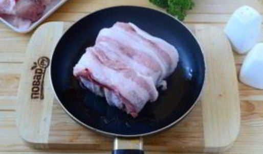 сэндвич в беконе