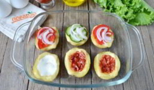 сэндвичи из картофеля