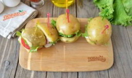 сэндвичи из картофеля