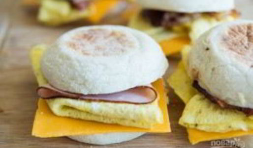 сэндвичи на завтрак