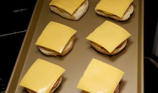 сэндвичи с ананасом и ветчиной