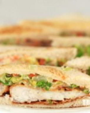 Сэндвичи с рыбой и капустой