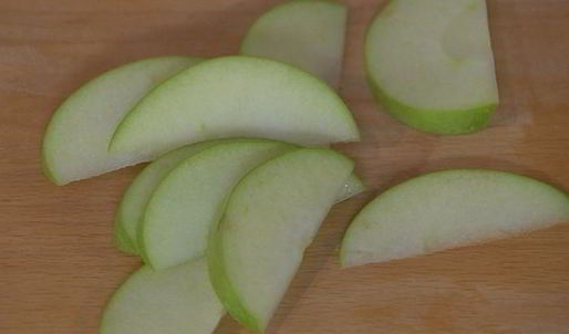 сэндвичи со свиными котлетками и яблоками