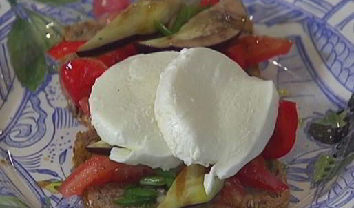 вегетарианский клаб-сэндвич