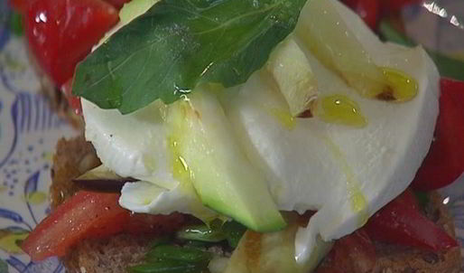 вегетарианский клаб-сэндвич