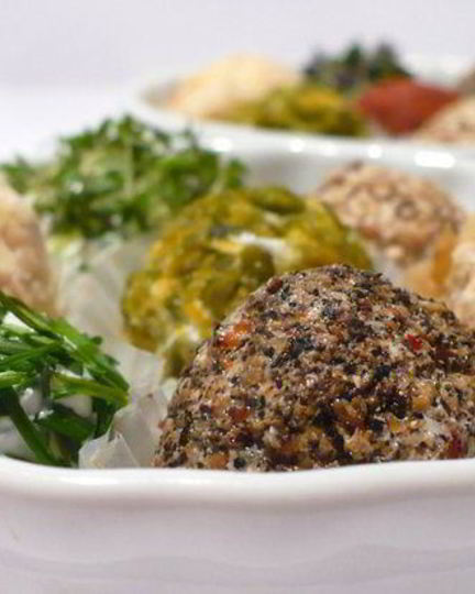 Рецепт сырных шариков ассорти