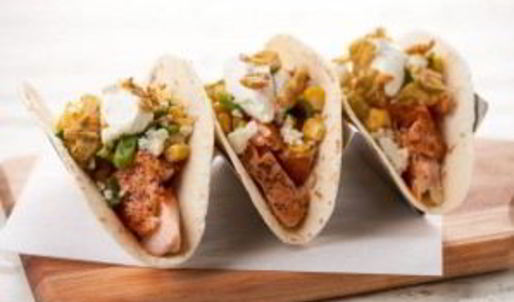 такос с лососем