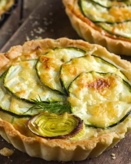 Рецепт кабачков запеченных в тарталетках