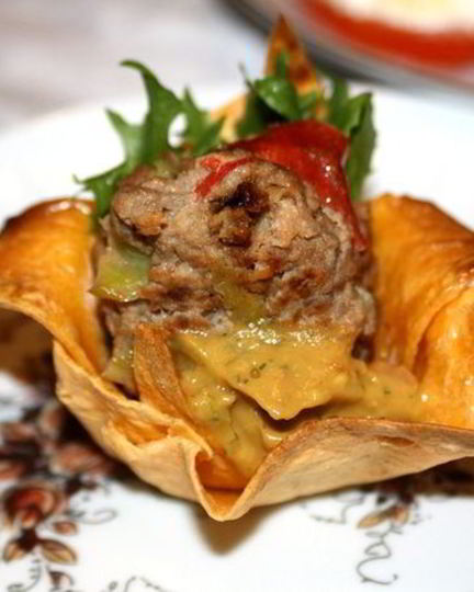 Рецепт мексиканской тарталетки