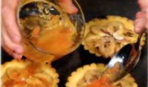 мини-тарталетки с лимонами и апельсинами