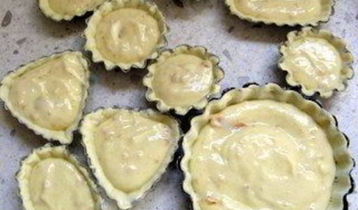 мини-тарталетки с рикоттой