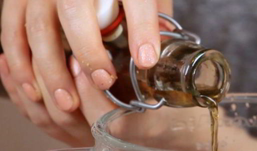 овсяные тарталетки с клубникой и ревенем