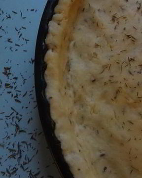 Сырное тесто с тимьяном для несладких тартов, пирогов и тарталеток