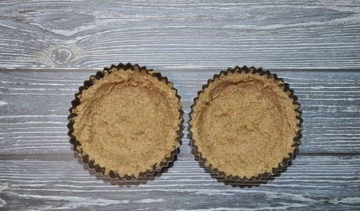 тарталетки из отрубей с салатом из семги