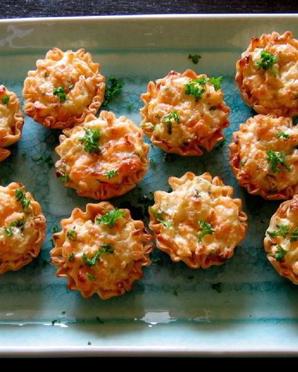 Рецепт тарталеток крабовых
