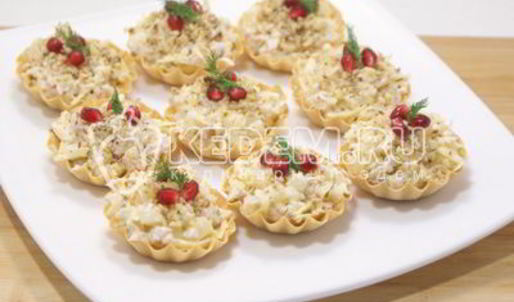 тарталетки на праздничный стол