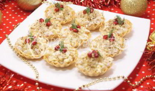 тарталетки на праздничный стол