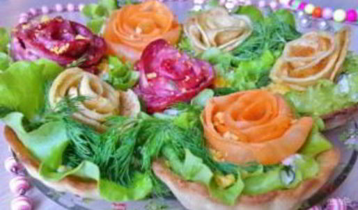 тарталетки праздничные