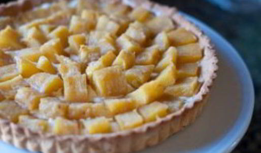 тарталетки с ананасом и сыром