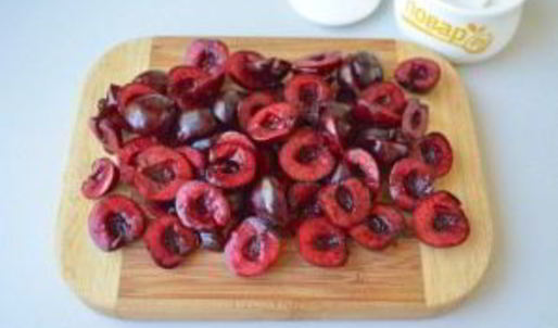 тарталетки с черешней