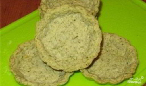 тарталетки с фаршем