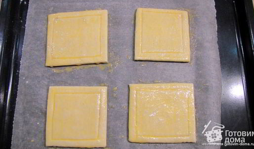 тарталетки с форелью и семгой