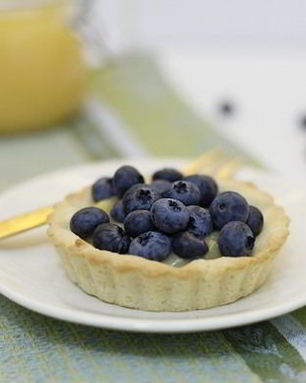 Тарталетки с голубикой