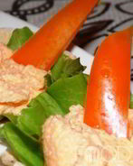 Тарталетки с икрой мойвы