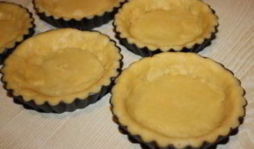 тарталетки с кремом из лисичек