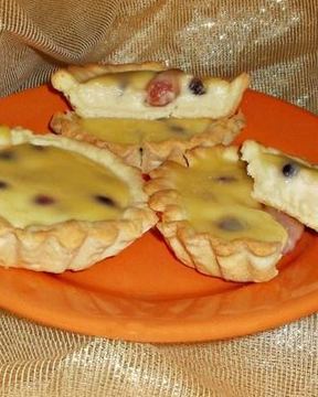 Тарталетки с кремом