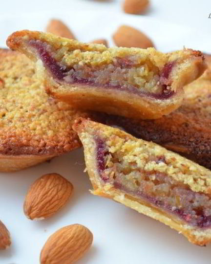 Рецепт тарталеток с лимонным франжипаном