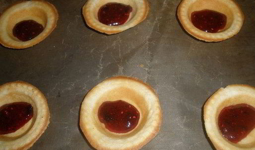 тарталетки с лимонным франжипаном