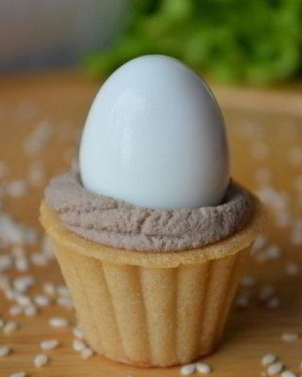 Рецепт тарталеток с паштетом из гусиной печени