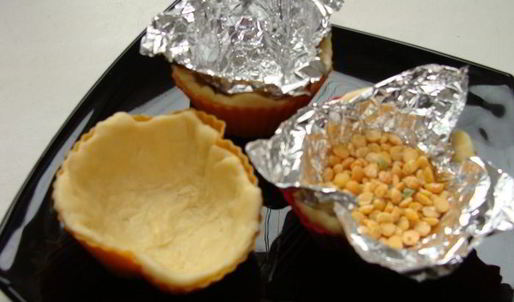 тарталетки с сыром джюгас